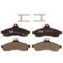 TRW PARTS TRM0628 TRW PREMIUM BRAKING - METALLIC BRAKE PAD SET - TRM0628
