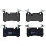 TRW PARTS TRM1373 TRW PREMIUM BRAKING - METALLIC BRAKE PAD SET - TRM1373