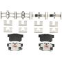 TRW PARTS TXC0537 TRW PREMIUM BRAKING - CERAMIC BRAKE PAD SET - TXC0537