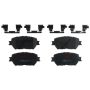 TRW PARTS TXC0908 TRW PREMIUM BRAKING - CERAMIC BRAKE PAD SET - TXC0908