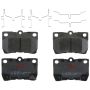 TRW PARTS TXC1113 TRW PREMIUM BRAKING - CERAMIC BRAKE PAD SET - TXC1113