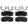TRW PARTS TXC1264 TRW PREMIUM BRAKING - CERAMIC BRAKE PAD SET - TXC1264