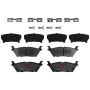 TRW PARTS TXC1790 TRW PREMIUM BRAKING - CERAMIC BRAKE PAD SET - TXC1790