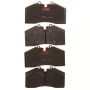 TRW PARTS TXH0372 TRW PREMIUM BRAKING - METALLIC BRAKE PAD SET - TXH0372