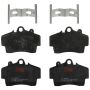 TRW PARTS TXH0737 TRW PREMIUM BRAKING - METALLIC BRAKE PAD SET - TXH0737