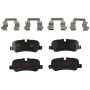 TRW PARTS TXH1099 TRW PREMIUM BRAKING - METALLIC BRAKE PAD SET - TXH1099