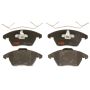 TRW PARTS TXH1107 TRW PREMIUM BRAKING - METALLIC BRAKE PAD SET - TXH1107