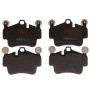 TRW PARTS TXH1135 TRW PREMIUM BRAKING - METALLIC BRAKE PAD SET - TXH1135