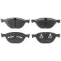 TRW PARTS TXH1151A TRW PREMIUM BRAKING - METALLIC BRAKE PAD SET - TXH1151A