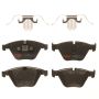 TRW PARTS TXH1260A TRW PREMIUM BRAKING - METALLIC BRAKE PAD SET - TXH1260A