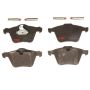 TRW PARTS TXH1305 TRW PREMIUM BRAKING - METALLIC BRAKE PAD SET - TXH1305