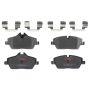 TRW PARTS TXH1308 TRW PREMIUM BRAKING - METALLIC BRAKE PAD SET - TXH1308