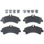 TRW PARTS TXH1318 TRW PREMIUM BRAKING - METALLIC BRAKE PAD SET - TXH1318