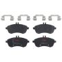 TRW PARTS TXH1340 TRW PREMIUM BRAKING - METALLIC BRAKE PAD SET - TXH1340