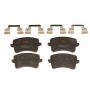 TRW PARTS TXH1386 TRW PREMIUM BRAKING - METALLIC BRAKE PAD SET - TXH1386
