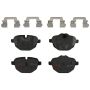 TRW PARTS TXH1473 TRW PREMIUM BRAKING - METALLIC BRAKE PAD SET - TXH1473
