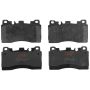 TRW PARTS TXH1531 TRW PREMIUM BRAKING - METALLIC BRAKE PAD SET - TXH1531