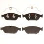 TRW PARTS TXH1549 TRW PREMIUM BRAKING - METALLIC BRAKE PAD SET - TXH1549