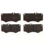 TRW PARTS TXH1580 TRW PREMIUM BRAKING - METALLIC BRAKE PAD SET - TXH1580