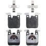 TRW PARTS TXH1656 TRW PREMIUM BRAKING - METALLIC BRAKE PAD SET - TXH1656
