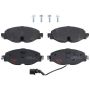 TRW PARTS TXH1760 TRW PREMIUM BRAKING - METALLIC BRAKE PAD SET - TXH1760