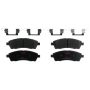 TRW PARTS TXM0757 TRW PREMIUM BRAKING - METALLIC BRAKE PAD SET - TXM0757