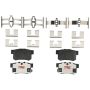 TRW PARTS TXC0537 TRW PREMIUM BRAKING - CERAMIC BRAKE PAD SET - TXC0537