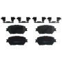 TRW PARTS TXC0908 TRW PREMIUM BRAKING - CERAMIC BRAKE PAD SET - TXC0908