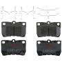 TRW PARTS TXC1113 TRW PREMIUM BRAKING - CERAMIC BRAKE PAD SET - TXC1113