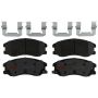 TRW PARTS TXC1264 TRW PREMIUM BRAKING - CERAMIC BRAKE PAD SET - TXC1264