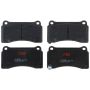 TRW PARTS TXC1383 TRW PREMIUM BRAKING - CERAMIC BRAKE PAD SET - TXC1383