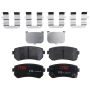 TRW PARTS TXC1398 TRW PREMIUM BRAKING - CERAMIC BRAKE PAD SET - TXC1398