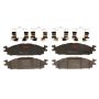 TRW PARTS TXC1508 TRW PREMIUM BRAKING - CERAMIC BRAKE PAD SET - TXC1508
