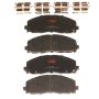 TRW PARTS TXC1589 TRW PREMIUM BRAKING - CERAMIC BRAKE PAD SET - TXC1589