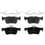 TRW PARTS TXC1665 TRW PREMIUM BRAKING - CERAMIC BRAKE PAD SET - TXC1665
