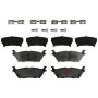 TRW PARTS TXC1790 TRW PREMIUM BRAKING - CERAMIC BRAKE PAD SET - TXC1790