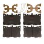 TRW PARTS TXC1871 TRW BRAKE PAD KIT -BRAKE PAD -TXC1871