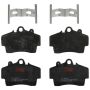 TRW PARTS TXH0737 TRW PREMIUM BRAKING - METALLIC BRAKE PAD SET - TXH0737