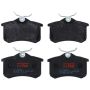 TRW PARTS TXH0894 TRW PREMIUM BRAKING - METALLIC BRAKE PAD SET - TXH0894