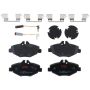 TRW PARTS TXH0987 TRW PREMIUM BRAKING - METALLIC BRAKE PAD SET - TXH0987