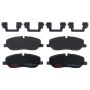TRW PARTS TXH1098 TRW PREMIUM BRAKING - METALLIC BRAKE PAD SET - TXH1098
