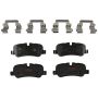 TRW PARTS TXH1099 TRW PREMIUM BRAKING - METALLIC BRAKE PAD SET - TXH1099