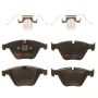 TRW PARTS TXH1260A TRW PREMIUM BRAKING - METALLIC BRAKE PAD SET - TXH1260A
