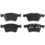 TRW PARTS TXH1272 TRW PREMIUM BRAKING - METALLIC BRAKE PAD SET - TXH1272