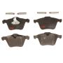 TRW PARTS TXH1305 TRW PREMIUM BRAKING - METALLIC BRAKE PAD SET - TXH1305