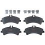 TRW PARTS TXH1318 TRW PREMIUM BRAKING - METALLIC BRAKE PAD SET - TXH1318