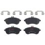 TRW PARTS TXH1340 TRW PREMIUM BRAKING - METALLIC BRAKE PAD SET - TXH1340