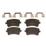 TRW PARTS TXH1386 TRW PREMIUM BRAKING - METALLIC BRAKE PAD SET - TXH1386