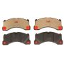 TRW PARTS TXH1452 TRW PREMIUM BRAKING - METALLIC BRAKE PAD SET - TXH1452