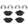 TRW PARTS TXH1473 TRW PREMIUM BRAKING - METALLIC BRAKE PAD SET - TXH1473